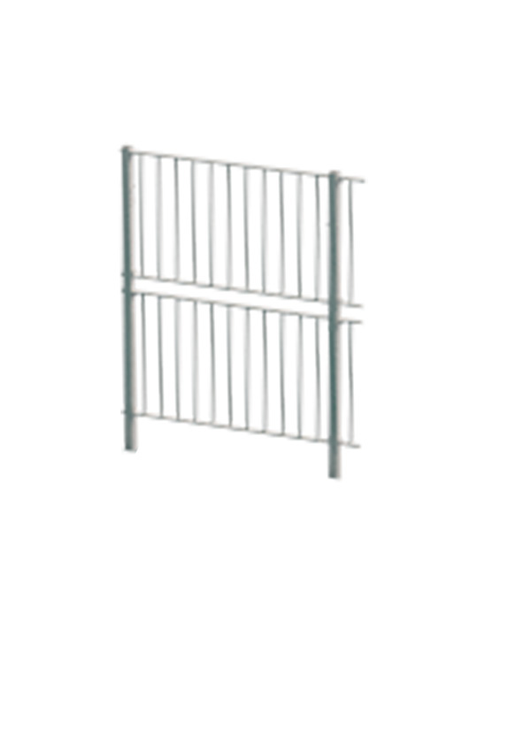 Пролёт ограждения для спортивной площадки (две секции без столбов, без крепежа)