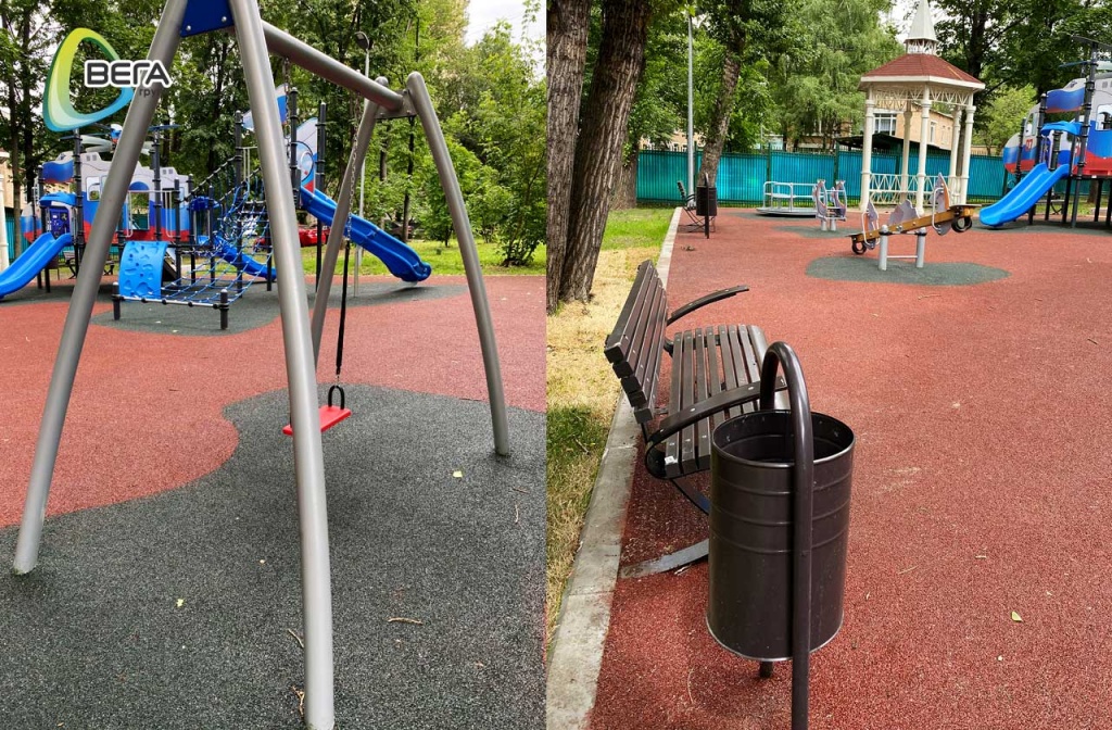 Патриотическая детская площадка на Крутицкой набережной