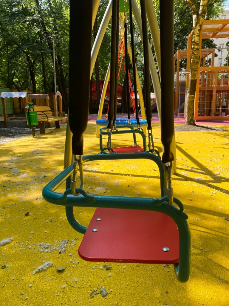 Двухсекционные качели "Кураж"