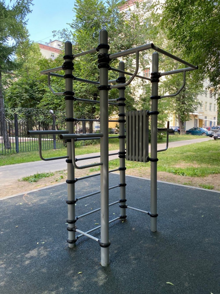 Спортивные выходные в московском парке