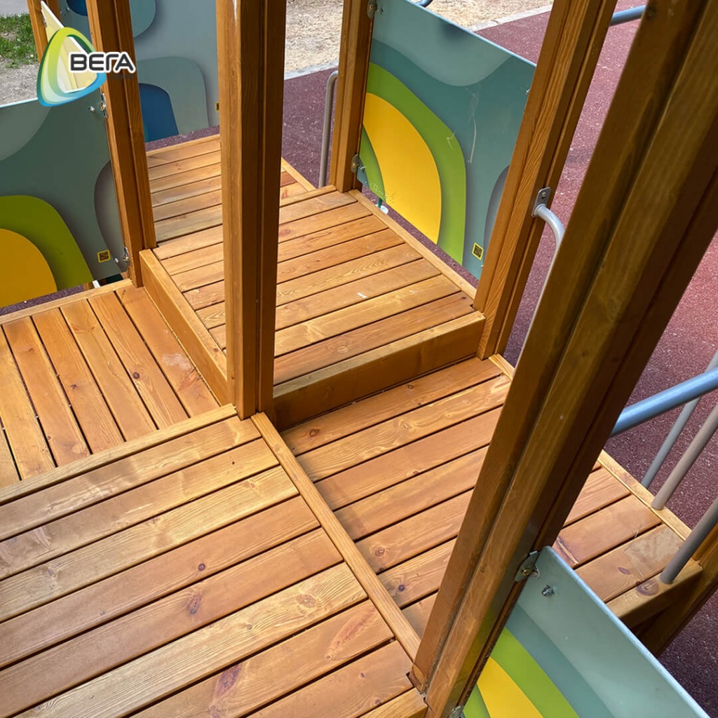 Детская площадка на улице Трофимова — рай для юных спортсменов