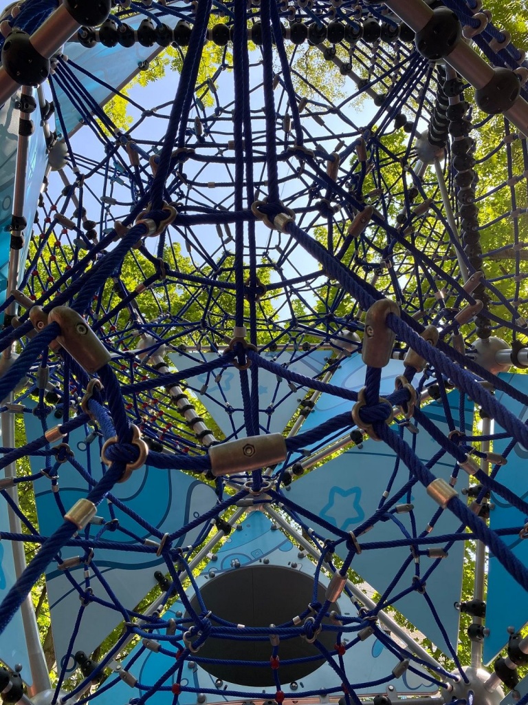 Гибкие элементы для лазания «ДНК-Компас»